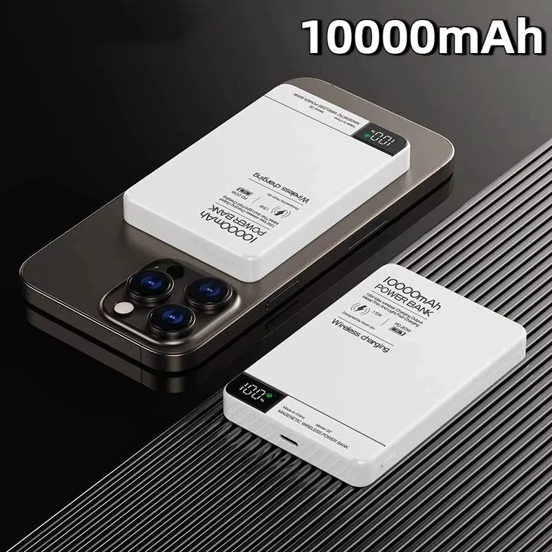 Ultra Wireless Magnetic Power Bank Travel Portable Fast Charging Capacity Digital External Battery for Magsafe Iphone CCC 2026