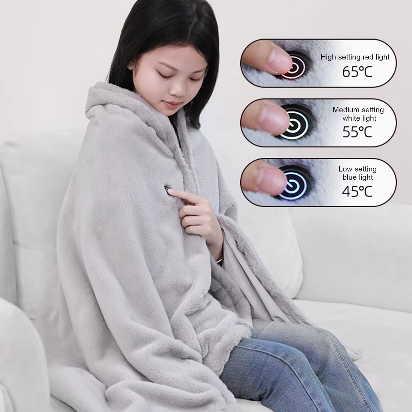 USB Electric Heated Robe